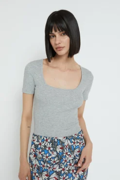 Tee Shirt en coton modal