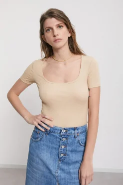 Tee Shirt en coton modal