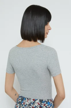 Tee Shirt en coton modal