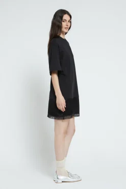 Tee Shirt over size en coton