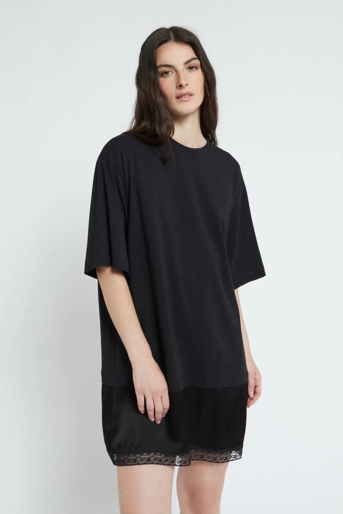Tee Shirt over size en coton