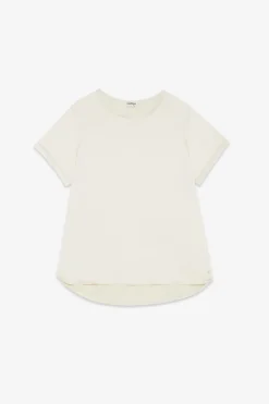 Tee-Shirt en soie et viscose