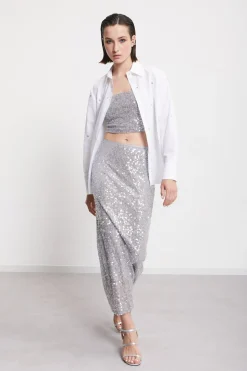 Top avec pailettes