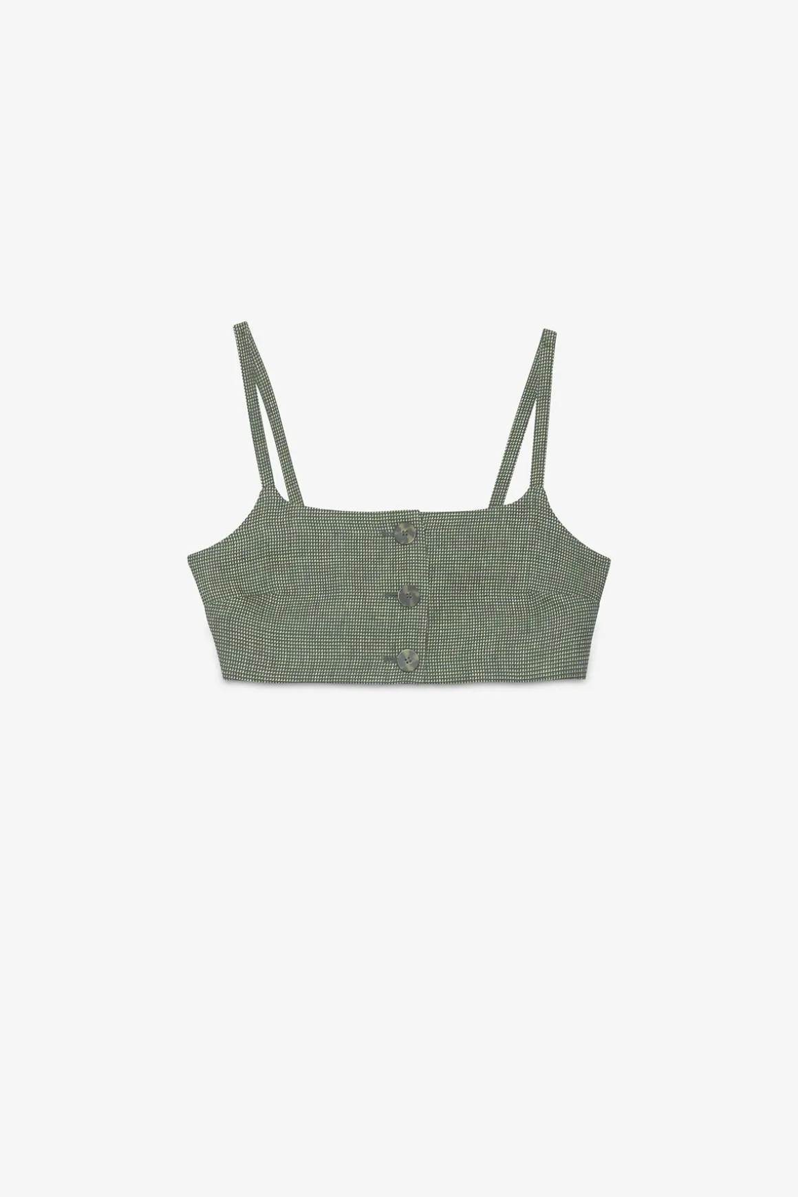 Top bandeau en lin