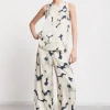 Top en viscose imprimée