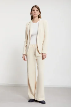 Veste 1 bouton en coton