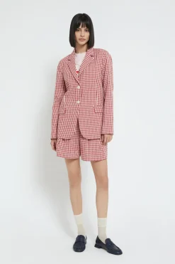Veste 2 boutons en coton