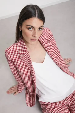 Veste 2 boutons en coton
