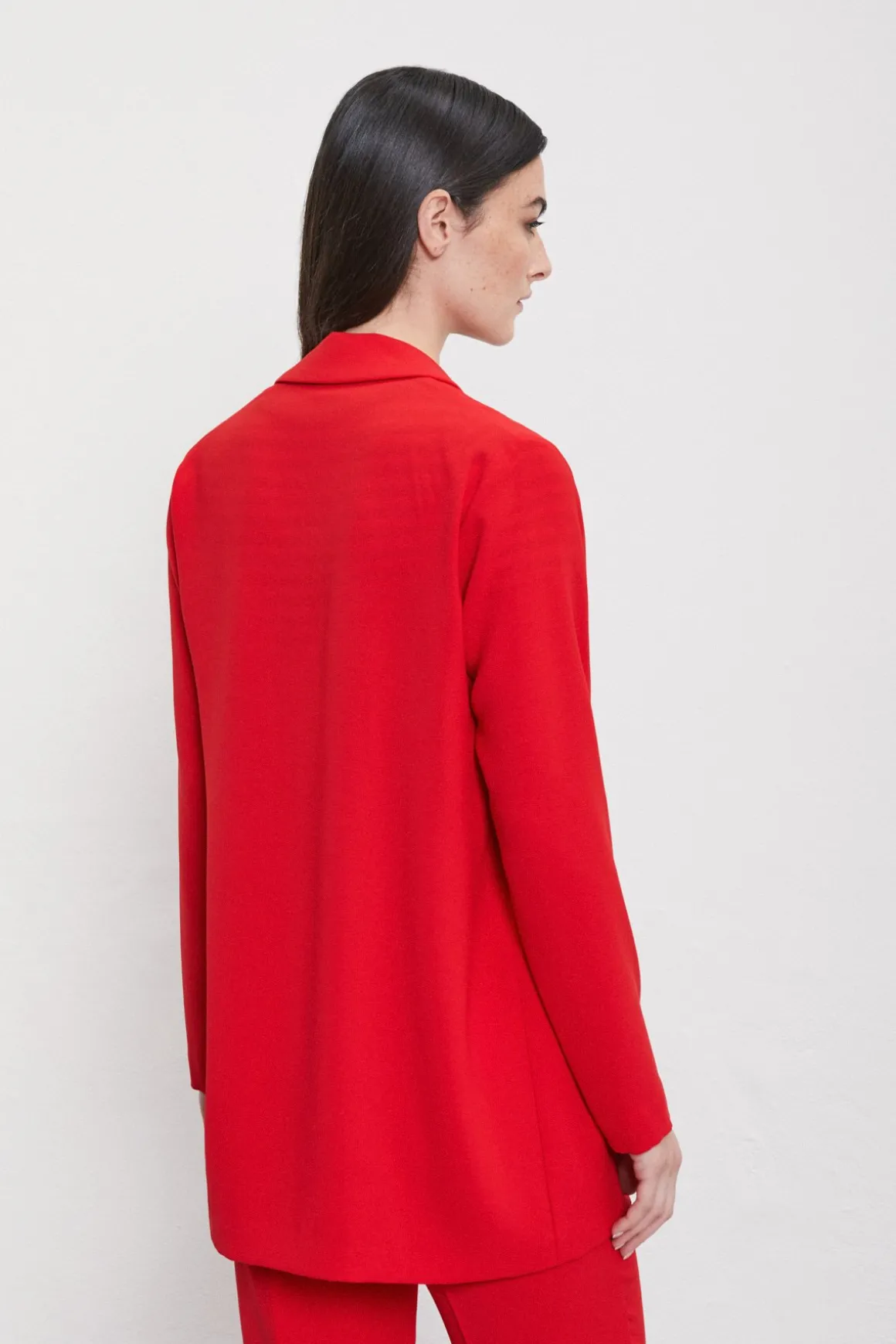 Veste blazer sans boutons