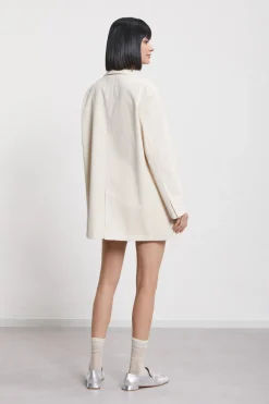 Veste croisée en coton