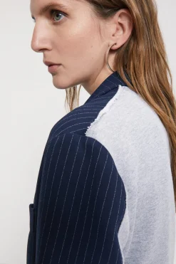 Veste double tissu