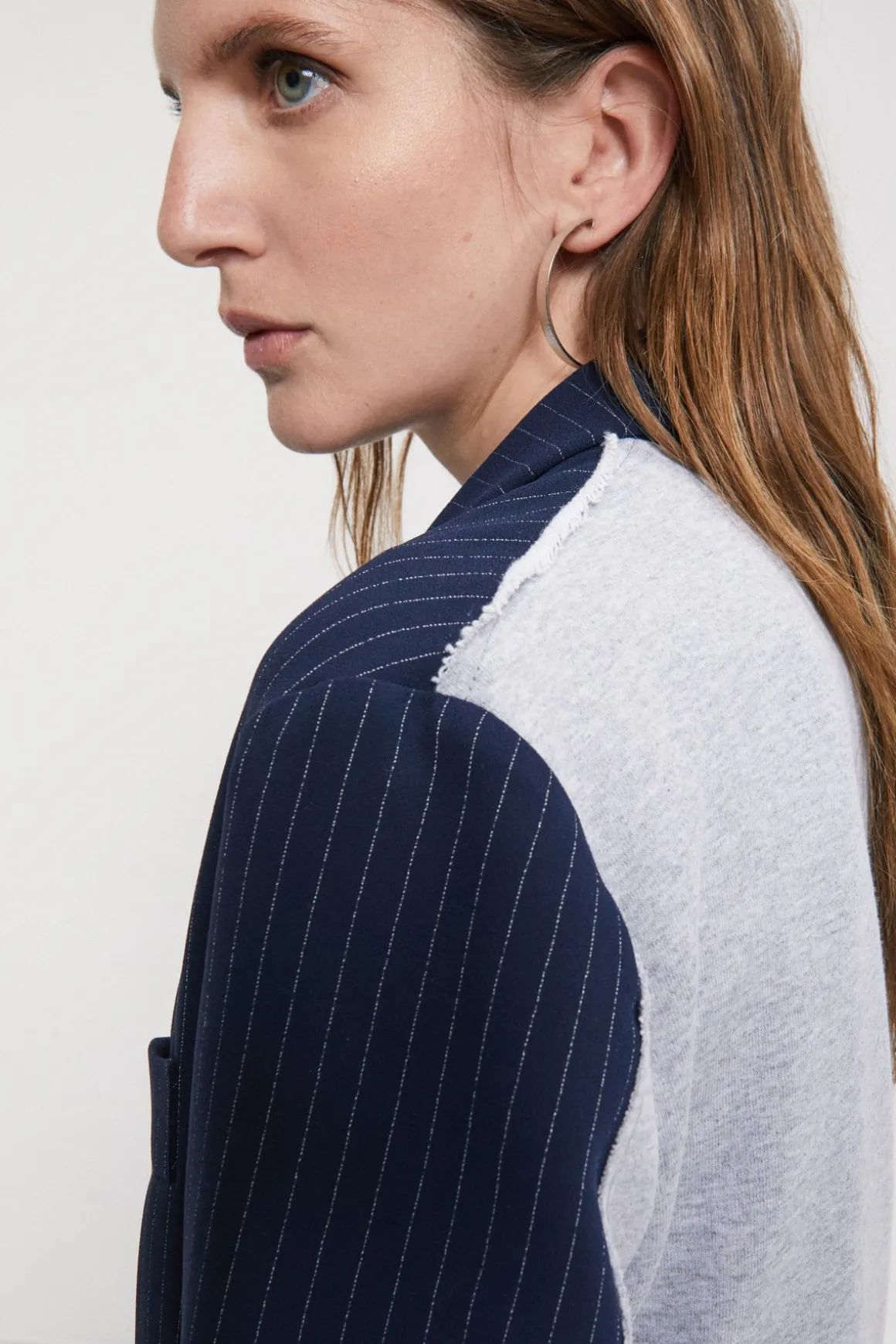 Veste double tissu