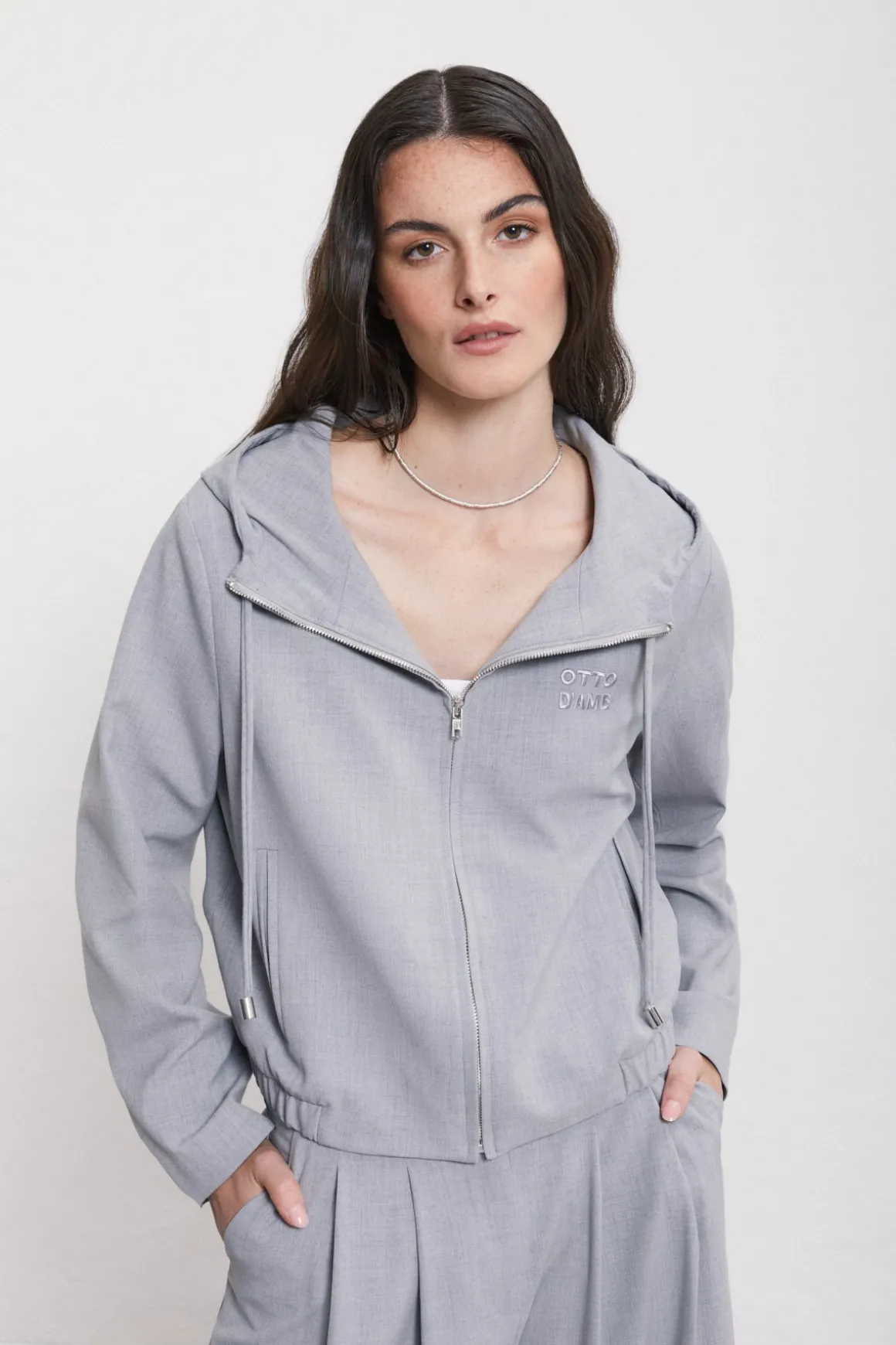 Veste en molleton avec zip