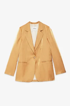 Veste en viscose et lin