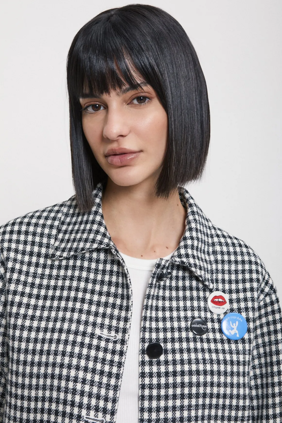 Veste imprimé vichy