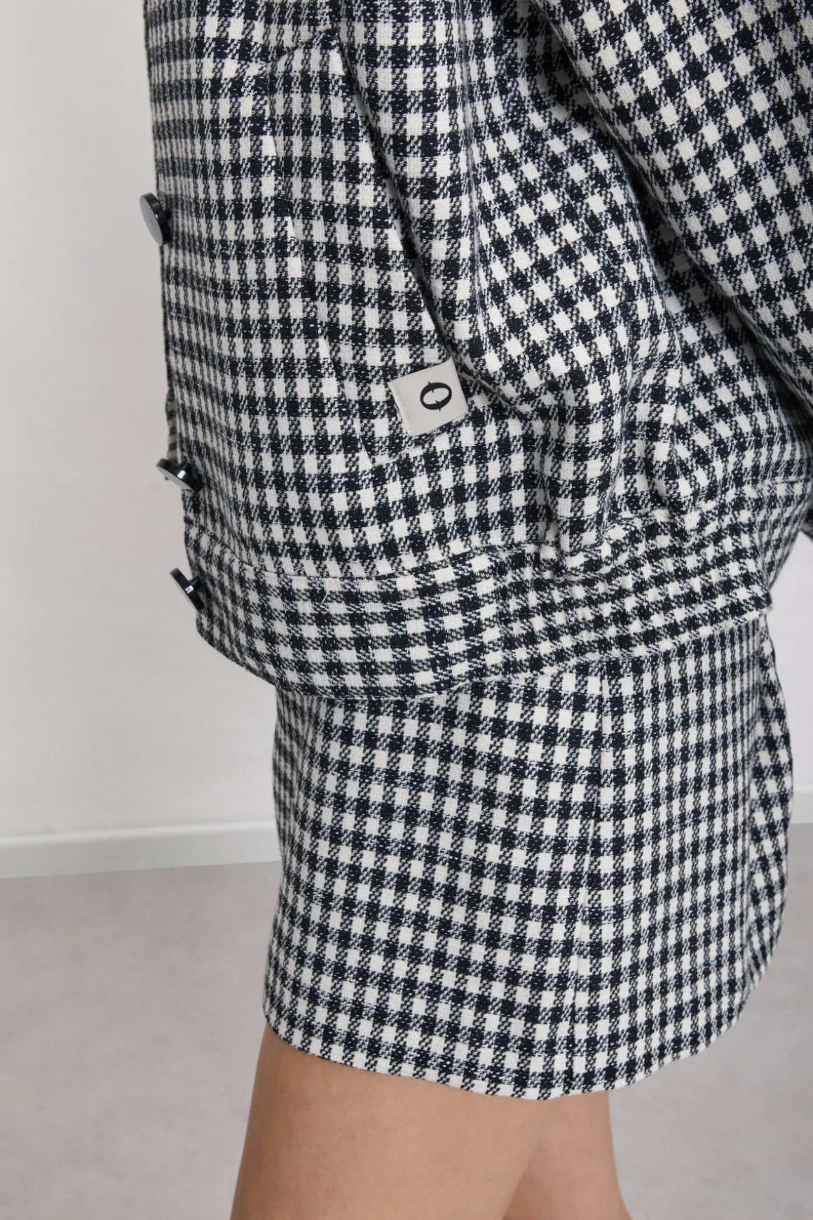 Veste imprimé vichy