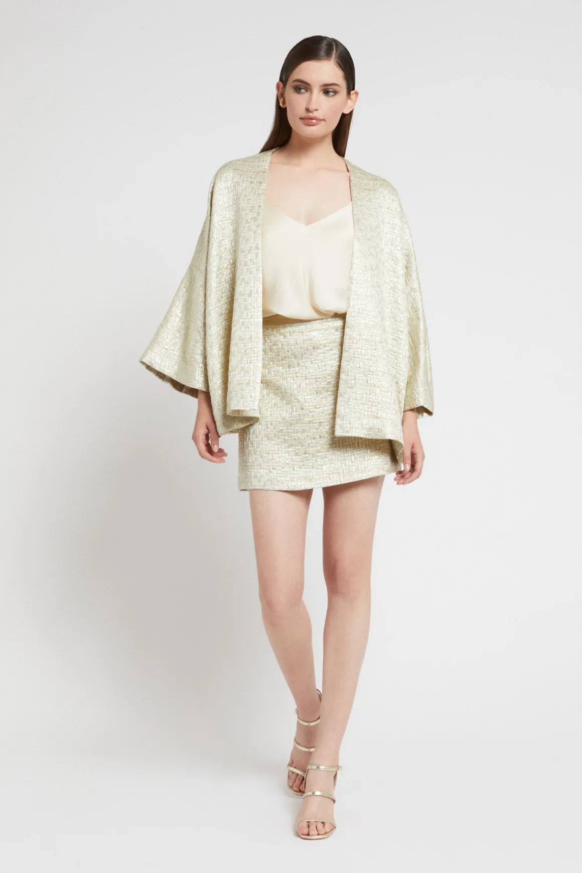 Veste kimono en coton