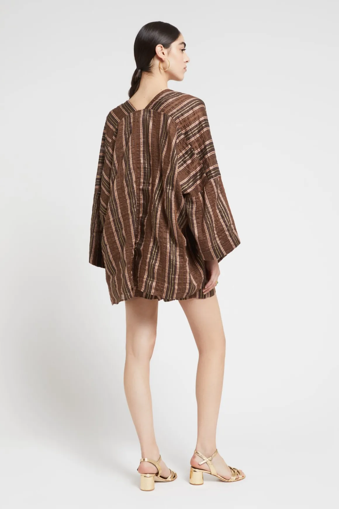 Veste kimono en lin